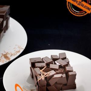 Monoporción Torta Cubos