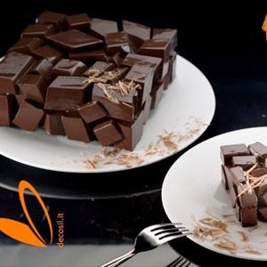 Monoporción Torta Cubos