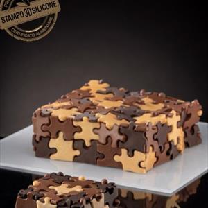 Molde Tarta Rompecabezas Monoporción