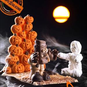Molde de Silicona Momia Mummy