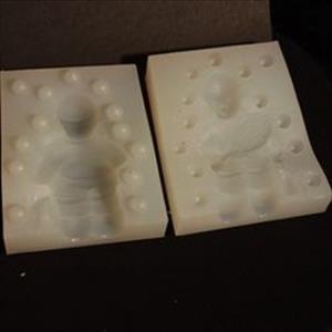 Molde de silicona Tenista
