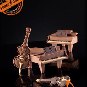 molde de silicona Violonchelo