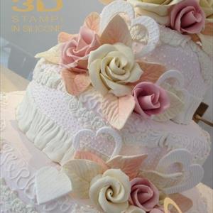 Molde Decoración Floral Pequeño