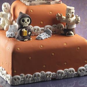 Molde de Silicona Borde Calaveras