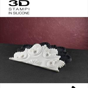 Decoración Abanico molde de silicona