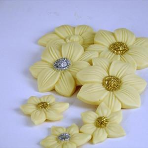 Molde Flores de Nochebuena