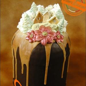 Molde Flor de Nochebuena