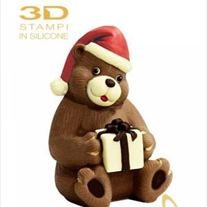 Oso molde en silicona