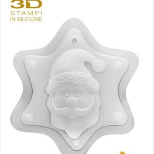 Ornamento Papá Noel molde de chocolate