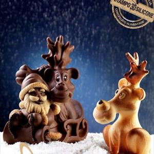 Molde Reno Navideño Dasher