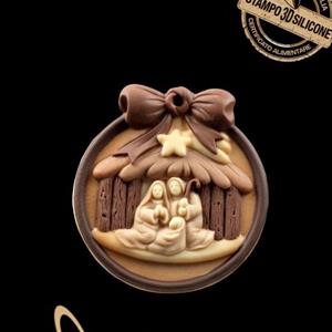 Molde Colgante con el Pesebre