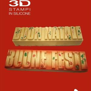 Molde Turrón Buon Natale
