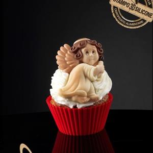 Molde Ángel con Vela