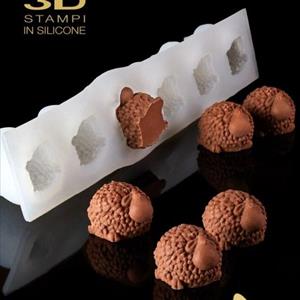 Grandes Ovejas Graciosas molde de silicona