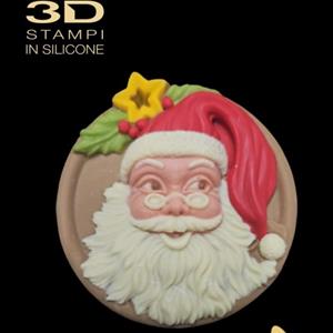 Molde colgante de Papá Noel