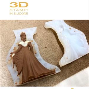 Princesa Charlotte molde de silicona