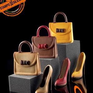 Molde Bolso Vanity con Moño