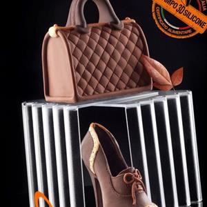 Bolso a Baulito molde de chocolate