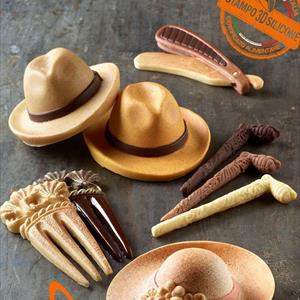 Sombrero de Mujer molde de silicona