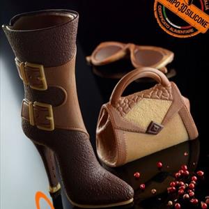 Molde de Botas altos con hebillas de mujer