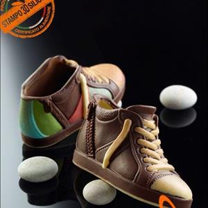 Zapatilla Alta con Zip molde