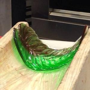 Hoja E molde de silicona