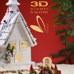 molde de chocolate Papá Noel Sentado