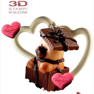 molde Corazones de San Valentin