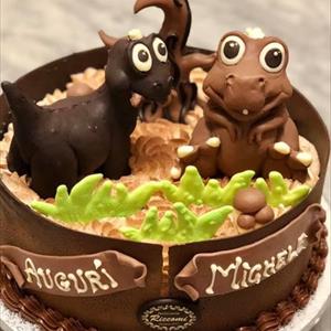 molde de chocolate Baby Benito T-Rex