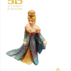 Princesa Charlotte molde de silicona