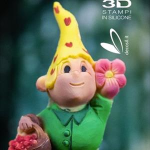 Molde Duende Timothy con la Flor