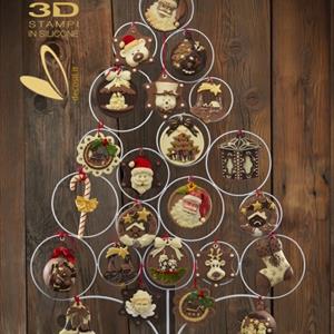 Molde Bola de Navidad - Angelito