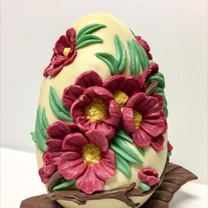 Molde Huevo Flor de Durazno