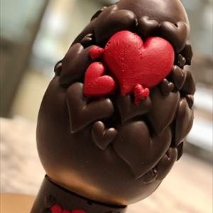 Molde Huevo Corazones