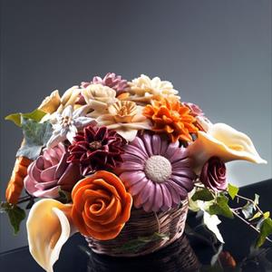 Molde de silicona flor de Dalia