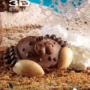 Cangrejo moldes animales para chocolate