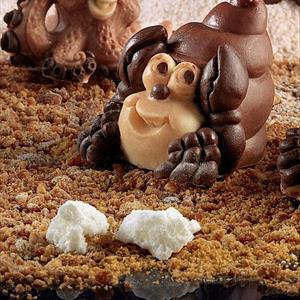 Cangrejo Ermitaño moldes animales para chocolate
