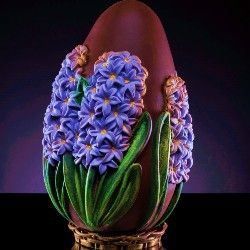 LINEAGUSCIO - Moldes de silicona 3D para huevos de Pascua de chocolate de gran tamaño